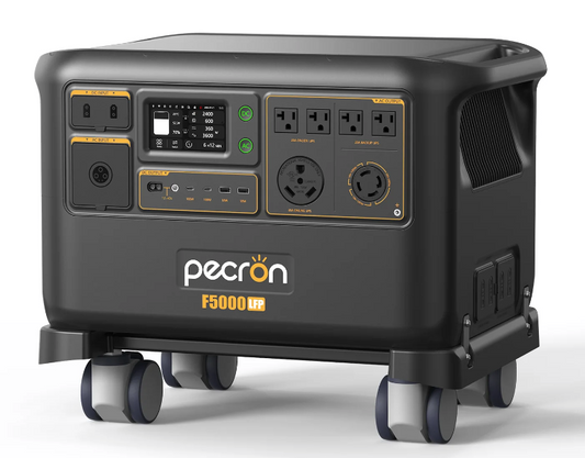 PECRON F5000LFP Estación de Energía Portátil | 7200W | 5120Wh | 120V/240V