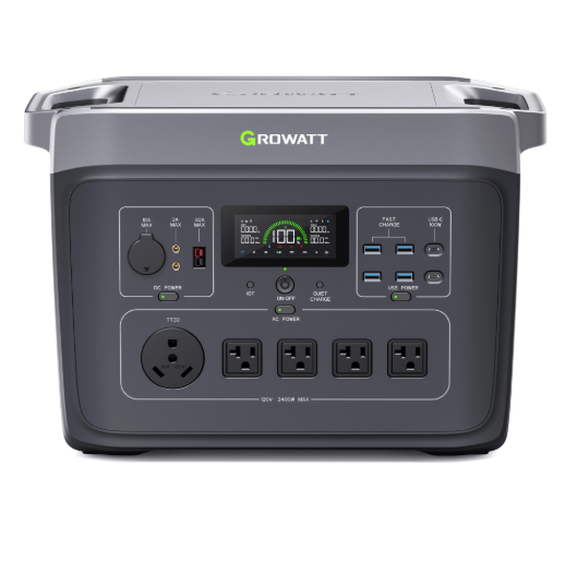 Growatt Infinity 2000 Pro – Estación de Energía Portátil