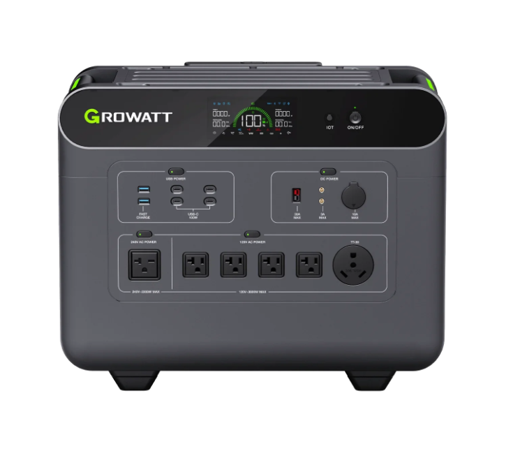 Growatt HELIOS 3600 – Estación de Energía Portátil